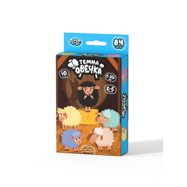 Настільна гра Danko Toys "Темна овечка" розважальна ТО-01-01U