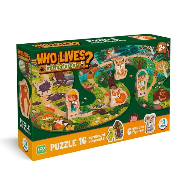 Настільна гра Dodo Хто живе в лісі 300608