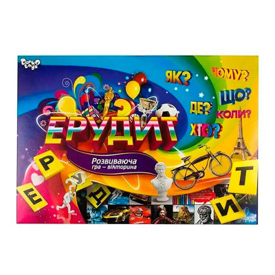 Настільна гра Danko Toys "Ерудит" мала DTG26-U