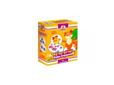 Настільна гра Vladi toys Crazy Koko "Ку-ку-рі-ку!" розважальна VT8025-08 Настільна гра Vladi toys Crazy Koko "Ку-ку-рі-ку!" розважальна VT8025-08