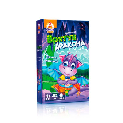 Настільна гра Vladi Toys "Врятуй дракона" розважальна VT8077-03