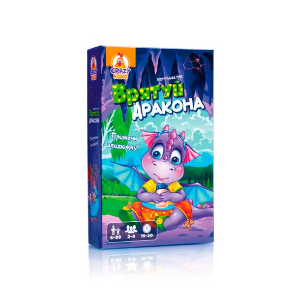 Настільна гра Vladi Toys "Врятуй дракона" розважальна VT8077-03