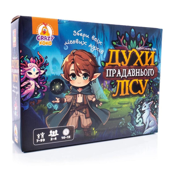Настільна гра Vladi Toys Духи прадавнього лісу розважальна VT8055-48 Настільна гра Vladi Toys Духи прадавнього лісу розважальна VT8055-48