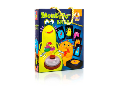Настільна гра Vladi Toys "Монстро-батл" зі дзвінком VT8010-04