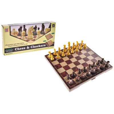 Шахи магнітні 2в1 в коробці QX2880-S р.32*16*4см QX2880-S