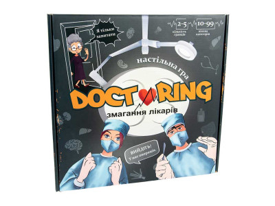 Настільна гра "Doctoring - змагання лікарів Strateg 30916