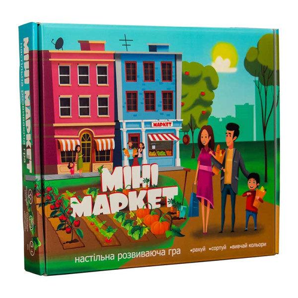 Настільна гра Strateg Міні маркет українською мовою 30915