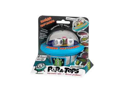 Настільна гра Fun Games Shop Pop-A-Tops: Знайди марсіанина FGS62 Настільна гра Fun Games Shop Pop-A-Tops: Знайди марсіанина FGS62