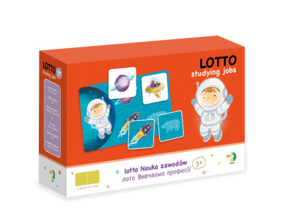 DODO Настільна гра "Лото Вивчаємо Професії" (16) 300136