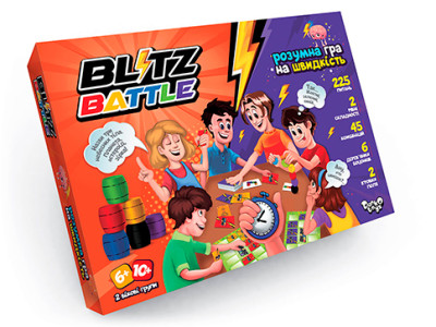 Настільна гра "Blitz Battle" рос. G-BIB-01-01U Настільна гра "Blitz Battle" рос. G-BIB-01-01U