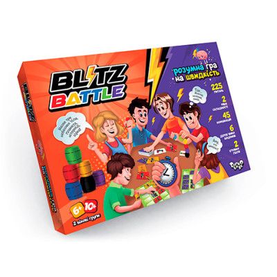 Настільна гра "Blitz Battle" рос. G-BIB-01-01U