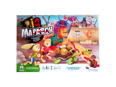 Настільна гра "IQ Марафон" рос. G-IQM-01-01 Настільна гра "IQ Марафон" рос. G-IQM-01-01