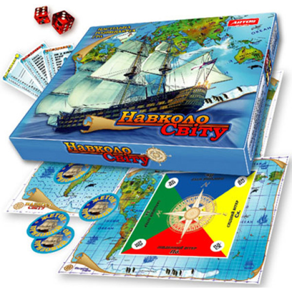 Настільні ігри "Навколо світу" ЛЮКС Ост.0246 Настільні ігри "Навколо світу" ЛЮКС Ост.0246