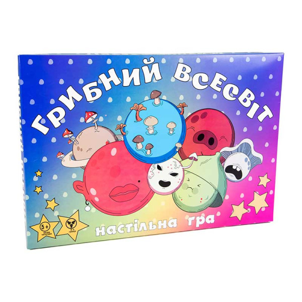 Настільна гра "Грибний всесвіт" в кор-ці 37-255-2см 30337 30337