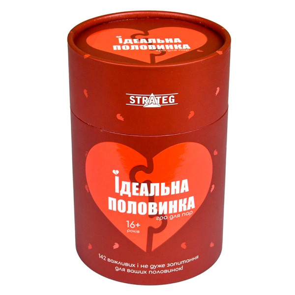 Настільна гра Strateg Ідеальна половинка 30888