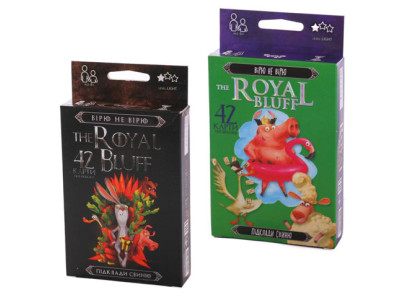 Настільна гра Danko Toys "The ROYAL BLUFF" вірю не вірю RBL-01-01URBL-01-02U