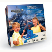 Настільна гра Danko Toys "Морський бій" розважальна G-MB-01U Настільна гра Danko Toys "Морський бій" розважальна G-MB-01U