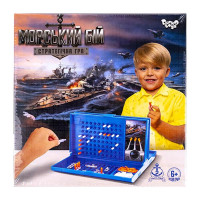 Настільна гра Danko Toys "Морський бій" розважальна G-MB-01U Настільна гра Danko Toys "Морський бій" розважальна G-MB-01U