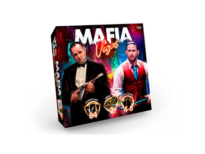 Настільна гра Danko Toys "MAFIA. Vegas" розважальна MAF-02-01U