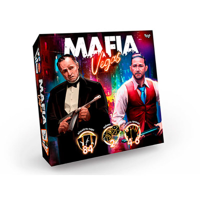 Настільна гра Danko Toys "MAFIA. Vegas" розважальна MAF-02-01U