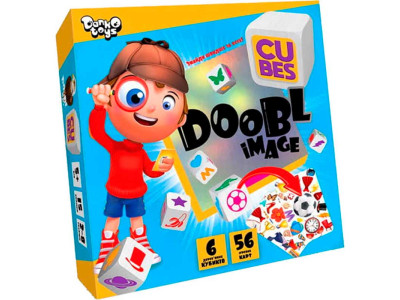 Настільна гра Danko Toys "Doobl Image Cubes" розважальна DBI-04-01U