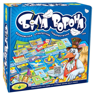 Гра "Біла ворона" економічна гумористична Ен.2265 Гра "Біла ворона" економічна гумористична Ен.2265