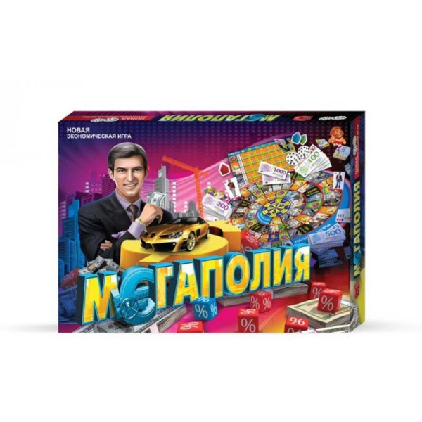 Настільна гра "Мегаполія" (рос.) DT G6 Настільна гра "Мегаполія" (рос.) DT G6