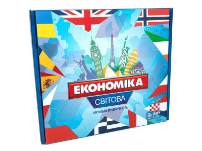 Настільна гра Strateg Монополія Світова економіка українською мовою 7007