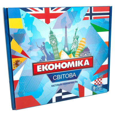 Настільна гра Strateg Монополія Світова економіка українською мовою 7007