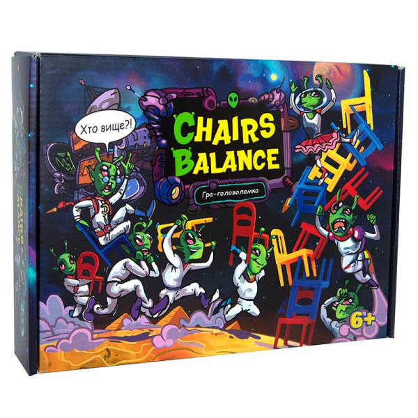 Настільна гра 30408 (укр) "Chairs Balance" в кор-ці 247-182-55 см 30408