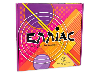 Настільна гра Strateg Елліас розважальна 30777 Настільна гра Strateg Елліас розважальна 30777