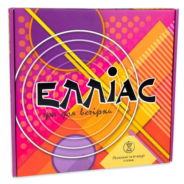 Настільна гра Strateg Елліас розважальна 30777