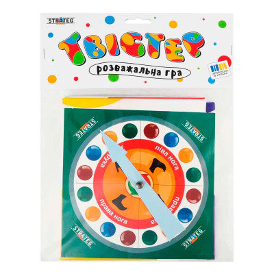 Розважальна гра Strateg "Твістер" для вечірок 30618 Розважальна гра Strateg "Твістер" для вечірок 30618