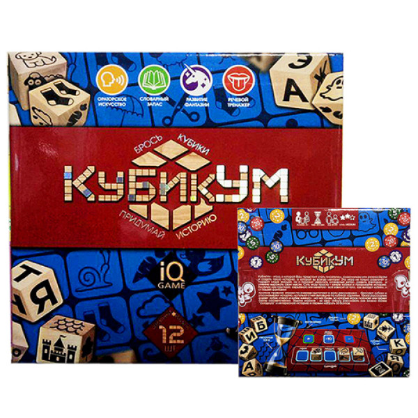 Настільна гра Danko Toys "КубикУм" розважальна G-KU-01