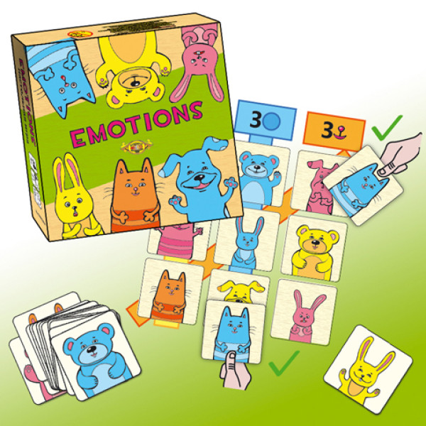 Настільна гра "EMOTIONS" (Емоції) МКК0604