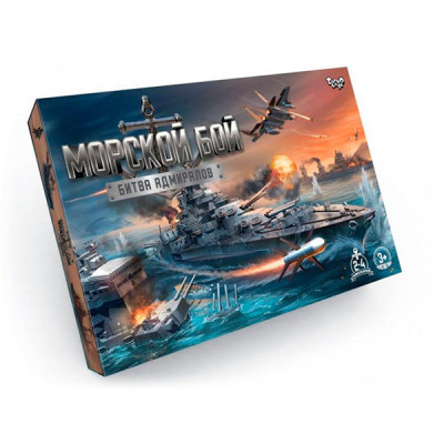 Настільна гра "Морський бій. Битва адміралів" рос. G-MB-04