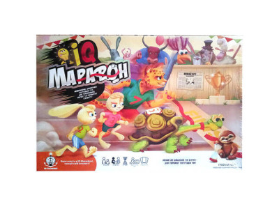 Настільна гра Danko Toys "IQ Марафон" для дітей G-IQM-01-01U