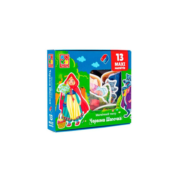 Гра настільна "Магнітний театр. Червона шапочка" VT3206-52