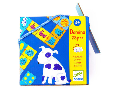 Гра дитяче доміно "Кольори тварин"DJ08111 DJ08111