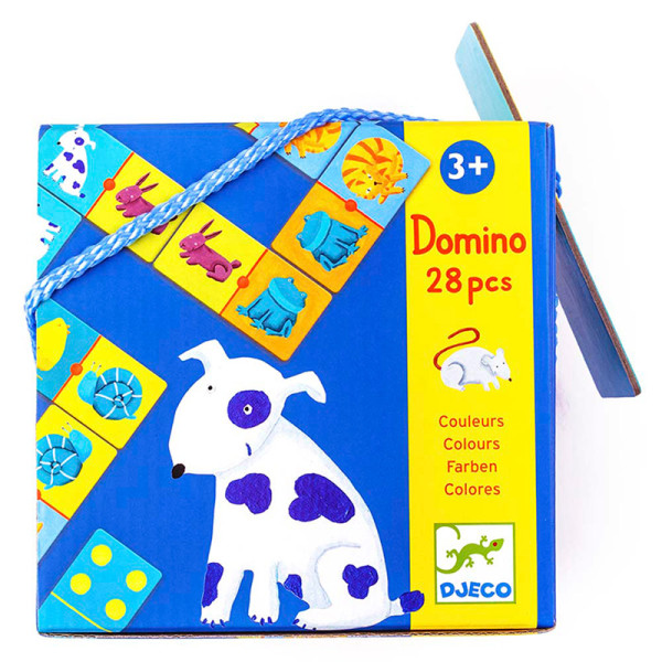 Гра дитяче доміно "Кольори тварин"DJ08111 DJ08111