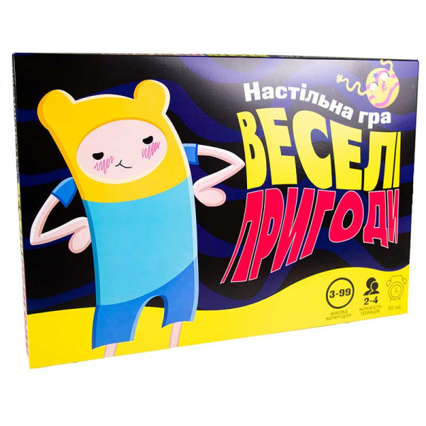 Настільна гра "Веселі пригоди" на укр.мові 30244