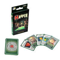 Настільна гра Stateg Мафія розважальна українською мовою 30974