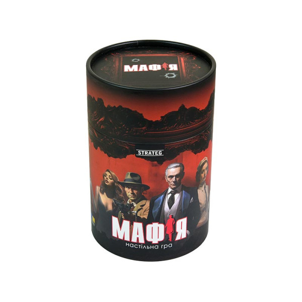 Настільна гра Strateg Мафія українською мовою 30698 Настільна гра Strateg Мафія українською мовою 30698