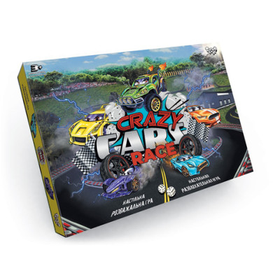 Настільна гра Danko Toys "Crazy Cars Race" розважальна DTG94R
