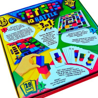 Настільна гра Danko Toys "Tetris IQ battle 3in1" розважальна G-TIB-02U Настільна гра Danko Toys "Tetris IQ battle 3in1" розважальна G-TIB-02U