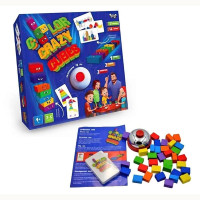Настільна гра Danko Toys "Color Crazy Cubes" розвиваюча CCC-02-01U