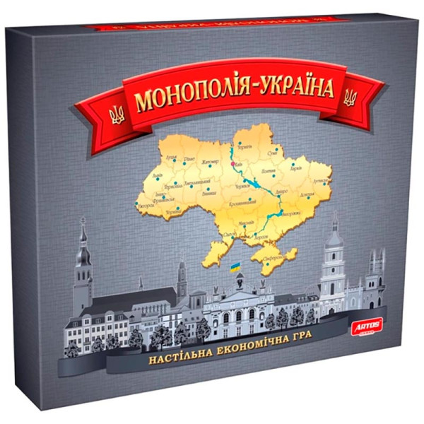 Настільна гра "Монополія Україна ЛЮКС" Ост.0734