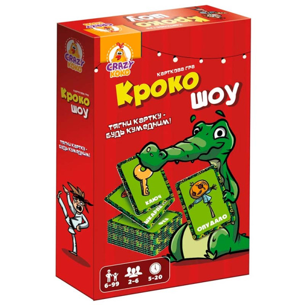 Настільна гра Vladi Toys Крокошоу розважальна VT8077-02 Настільна гра Vladi Toys Крокошоу розважальна VT8077-02