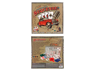 Карткова настільна гра з фішками Sequense укр 30361 Карткова настільна гра з фішками Sequense укр 30361