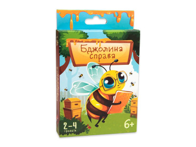 Настільна гра Бджолина справа розважальна українською мовою (30785) 30785